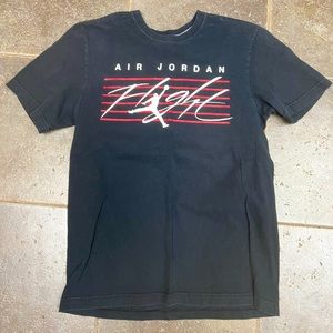 Nike Flight Vintage Logo Black T-shirt Size. M medium